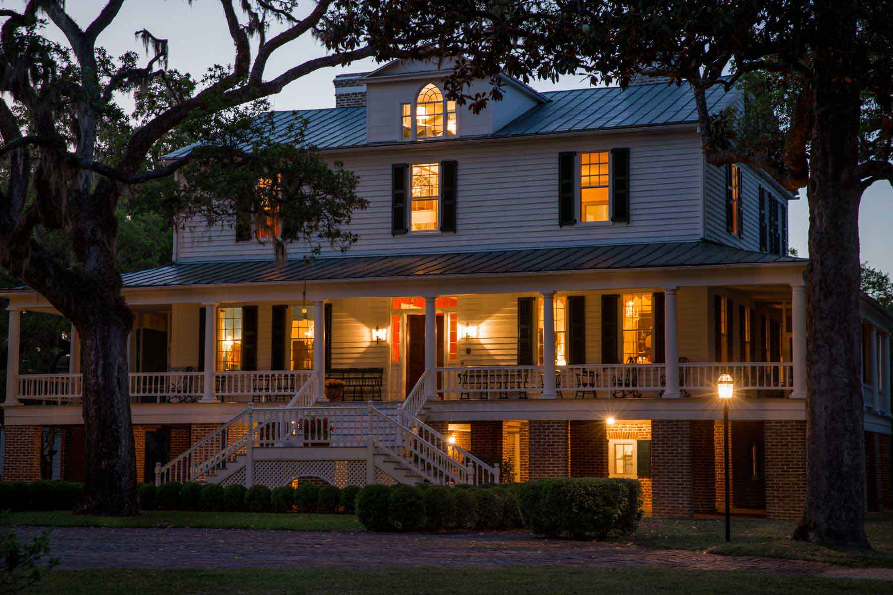 Chicora Wood Plantation Hall and Hall